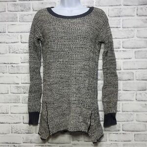 Kaisely Double Zipper Sweater/Tunic Extra Small